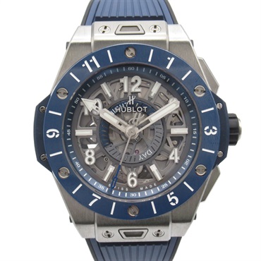 ウブロ ビッグバンウニコ チタニウムGMT 腕時計 時計 メンズ 471.NL.7112.RX