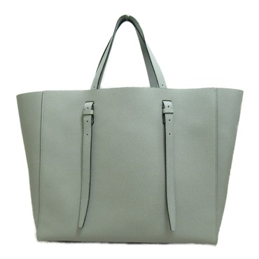 ヴァレクストラソフトトートバッグラージトートレザーオリーブユニセックス