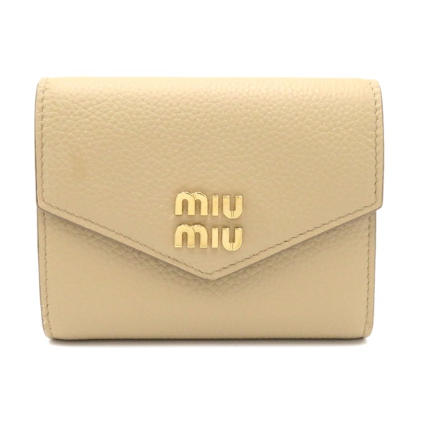 ミュウ ミュウ(Miu Miu)ミュウ ミュウ 二つ折財布 二つ折り財布 財布 