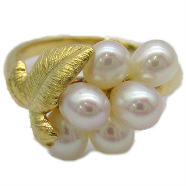 希少✨皇室御用達 MIKIMOTO ミキモト あこや 真珠 ベビーパール リング