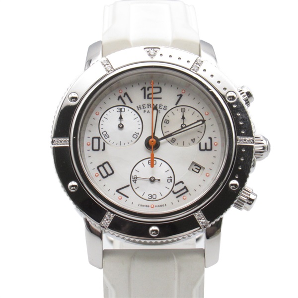 エルメス クリッパーダイバー クロノグラフ ダイヤベゼル 腕時計 時計 メンズ CP2.430