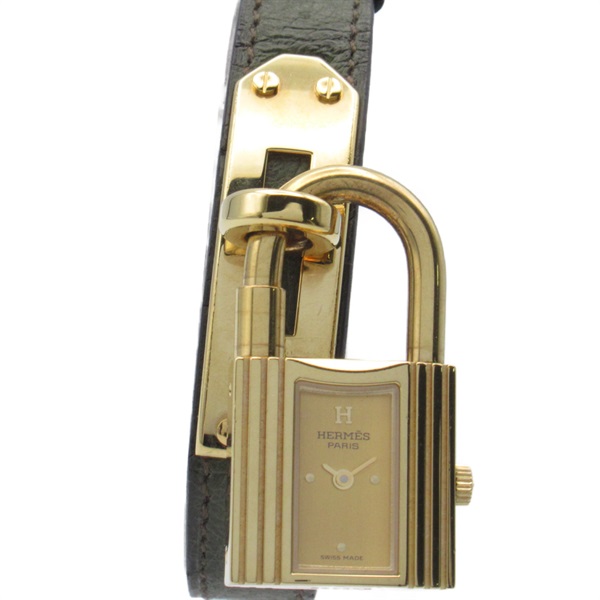 未使用】HERMES エルメス ケリー時計オーストリッチ替ベルト こだわら 