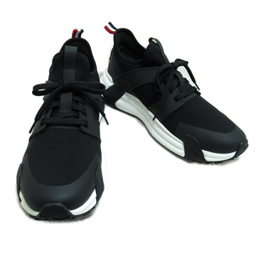 未使用級　モンクレール　42　エミリアン　スリッポン　スニーカー　ブラック MONCLER モンクレール スニーカー/NEW MONACO【大きいサイズあり