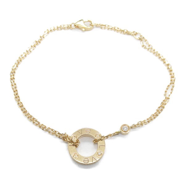 カルティエ ラブサークル ダイヤ ブレス ブレスレット アクセサリー レディース