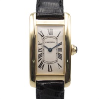 カルティエ タンクアメリカンSM 腕時計 時計 レディース W2601556