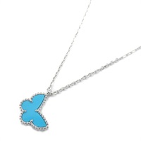 ヴァンクリーフ&アーペル/ターコイズ/ ヴァンクリーフ&アーペル ネックレス ヴィンテージ アルハンブラ