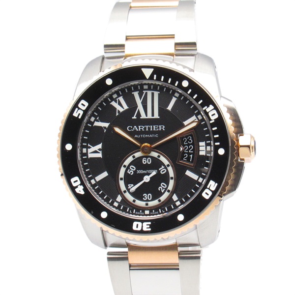 カルティエ カリブル ダイバー 腕時計 時計 メンズ W7100054