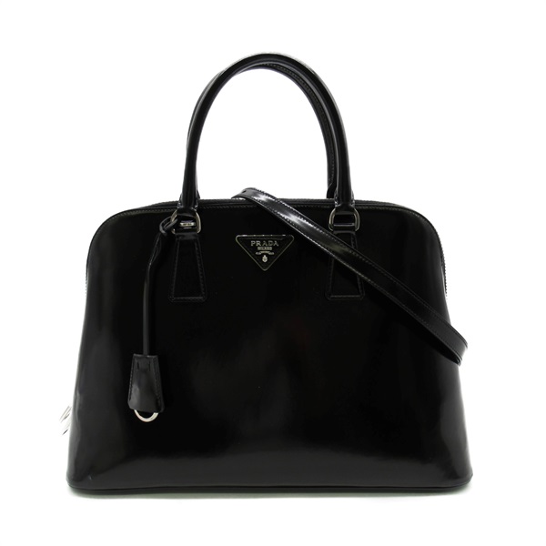 バッグ PRADA 2way leather tote bag black プラダ(PRADA)プラダ 2Wayトートバッグ トートバッグ バッグ