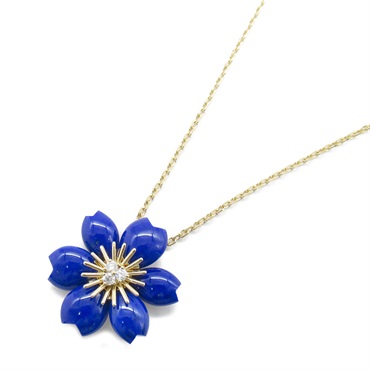 ラピスラズリ　約1㎝大　ラドン/テラヘルツ　ネックレス 高純度激安 テラヘルツ ネックレス 本物 テラヘルツ鉱石 20面