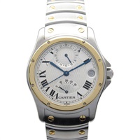 カルティエ サントス ロンド GMT 腕時計 時計 レディース W2038R3