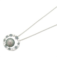 ミキモト(MIKIMOTO)ミキモト パール アレキサンドライト ダイヤ 