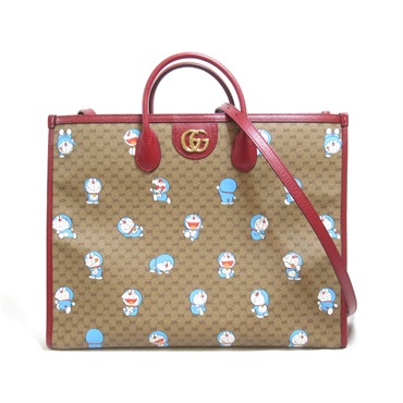 新品 GUCCI ドラえもん GG スプリーム モノグラム ストール ショール 0217024-1.jpg