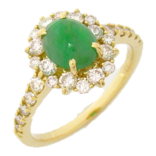 ジュエリー(JEWELRY)ジュエリー ヒスイ ダイヤ リング リング・指輪  