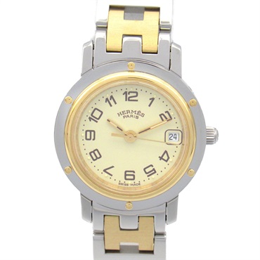 エルメス(HERMES)エルメス クリッパー 腕時計 時計 レディース CL4.220