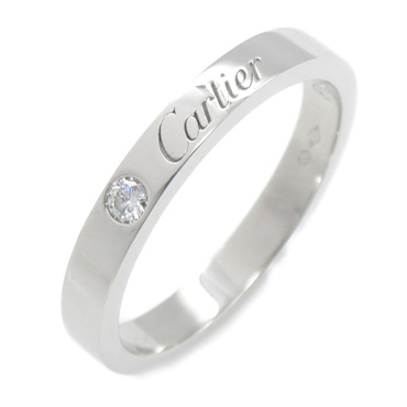 カルティエ(CARTIER)カルティエ エングレーブド 1Pダイヤ リング