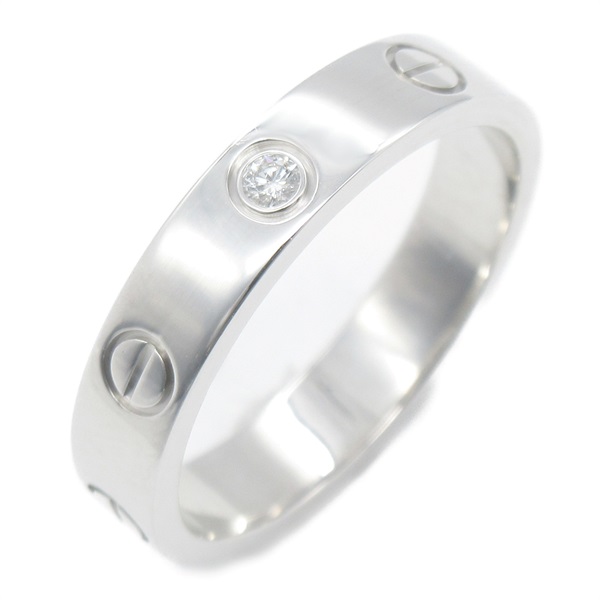 カルティエ(CARTIER)カルティエ ミニラブ リング 1Pダイヤ リング 
