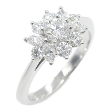 ティファニー(TIFFANY＆CO)ティファニー フラワー ダイヤ リング