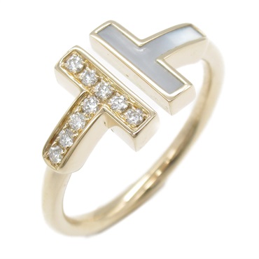 ティファニー(TIFFANY＆CO)ティファニー Tワイヤー ダイヤ シェル
