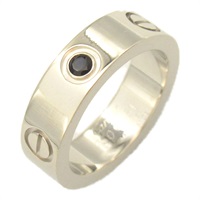 カルティエ(CARTIER)カルティエ ラブリング 1Pサファイア リング・指輪