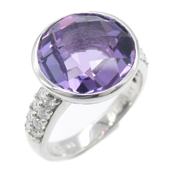 ジュエリー(JEWELRY)ジュエリー アメジスト ダイヤモンド リング  