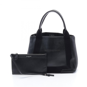 バレンシアガ(BALENCIAGA)バレンシアガ NAVY CABAS S ネイビー