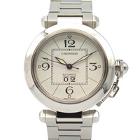 カルティエ パシャC ビッグデイト 腕時計 時計 メンズ レディース W31055M7