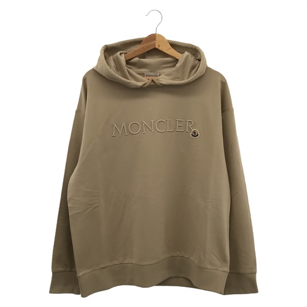 MONCLER - モンクレール MONCLER パーカー 衣料品 トップス コットン レディース ベージュ系 8G00016 【中古】 モンクレール(MONCLER)モンクレール パーカー 衣料品 トップス
