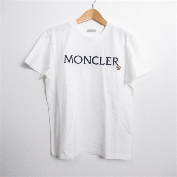新しいスタイル な3-YG028 Tシャツ 半袖 モンクレールホワイト 美品