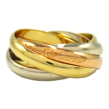 【新品仕上げ】カルティエ トリニティ リング 9.5号 6566 新品仕上げ】カルティエ トリニティ リング 9.5号 6566 新品仕上げ