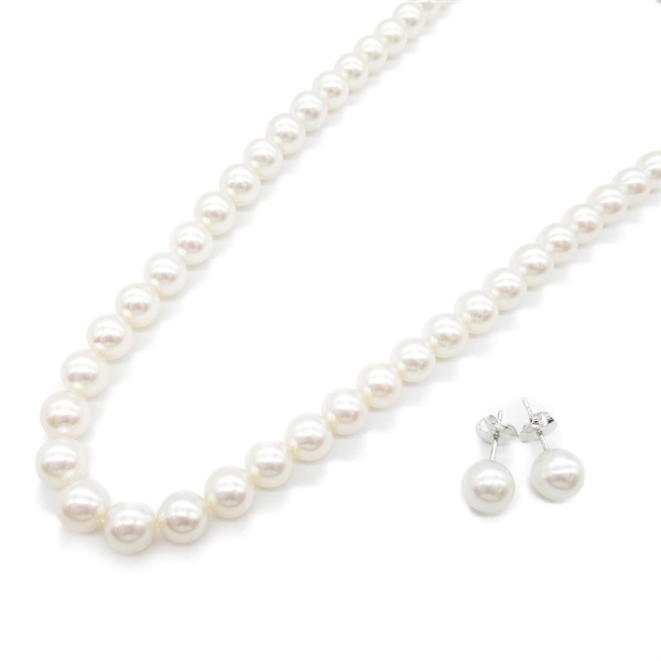 タサキ(TASAKI)タサキ パールネックレス&ピアス セット ネックレス 