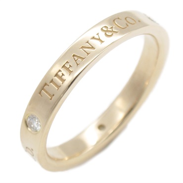 ティファニー(TIFFANY＆CO)ティファニー フラットバンド 3Pダイヤ