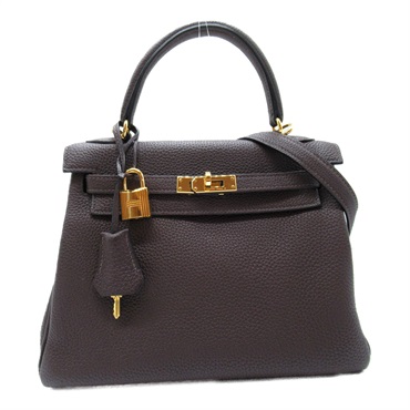 エルメス(HERMES)エルメス ケリー25 ルージュセリエ ハンドバッグ