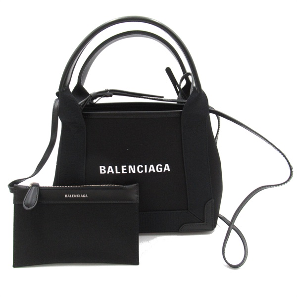 BALENCIAGA バレンシアガ　ネイビーカバス BALENCIAGA バレンシアガ ネイビーカバスS ネイビー ﾌﾞﾗｯｸ