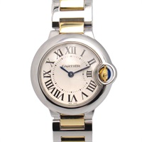 カルティエ バロンブルーSM 腕時計 時計 レディース W69007Z3