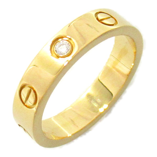 カルティエ(CARTIER)カルティエ ミニラブリング 1Pダイヤ リング・指輪  