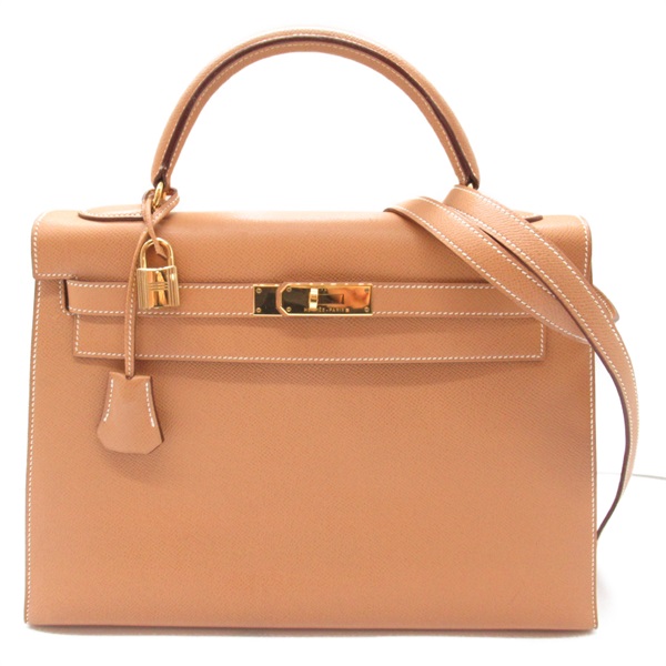 エルメス(HERMES)エルメス ケリー32 ナチュラル ハンドバッグ 