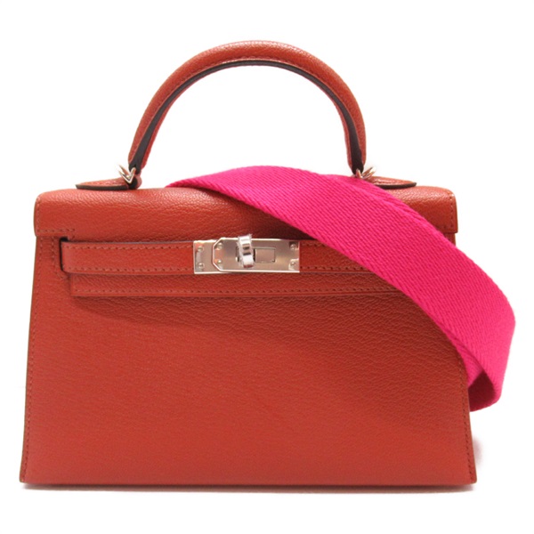 エルメス(HERMES)エルメス ミニケリー2 キュイーブル/ローズメキシコ