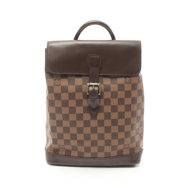【美品】ルイヴィトン ダミエ エベヌ ソーホー リュックサック ルイ・ヴィトン(LOUIS VUITTON)ルイ・ヴィトン ソーホー