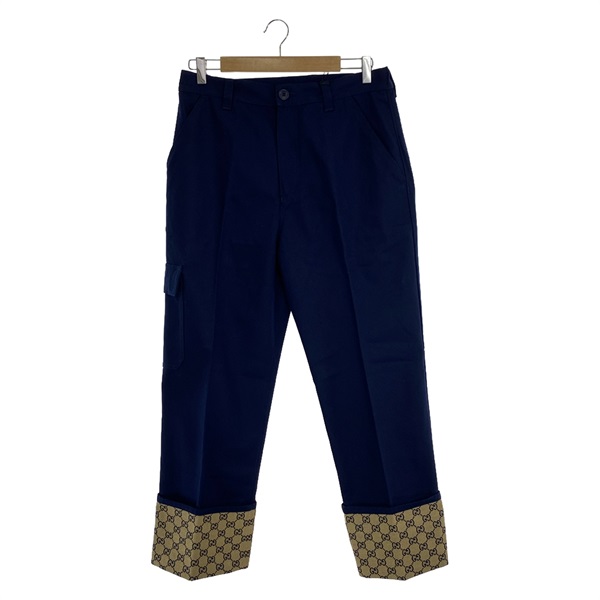 グッチ(GUCCI)グッチ キャンバス パンツ パンツ 衣料品 ボトムス