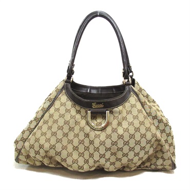 GUCCI グッチ トートバック 美品 グッチ ダイアナ〕ラージ トートバッグ ・ブラック レザー