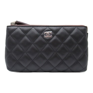 シャネル　CHANEL　フランス製　ブラック　黒　入れ物　ポーチ シャネル CHANEL フランス製 ブラック 黒 入れ物 ポーチ 中古