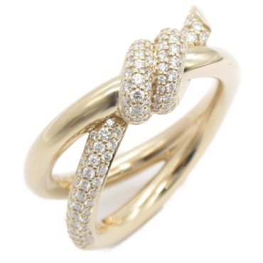 ティファニー(TIFFANY＆CO)ティファニー ノット ダブルロウ ダイヤ