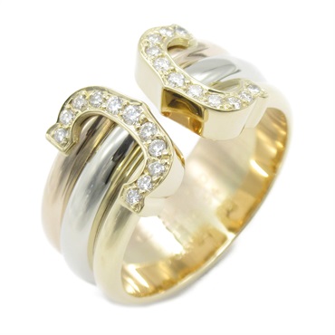 カルティエ(CARTIER)カルティエ 2C ダイヤ リング リング・指輪