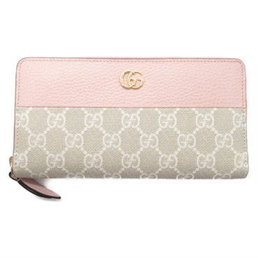 グッチ(GUCCI)グッチ GGマーモント ラウンド長財布 ラウンド長