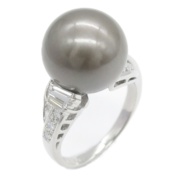 ジュエリー(JEWELRY)ジュエリー ブラックパール ダイヤモンド リング 