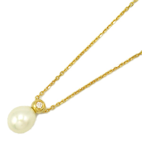 ミキモト(MIKIMOTO)ミキモト 淡水パール ダイヤ ネックレス ネックレス