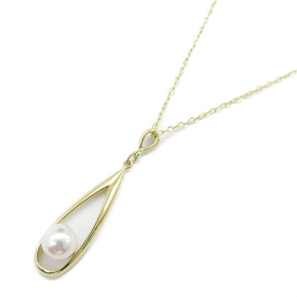 ミキモト⭐︎パールペンダント ゴールドチェーンネックレス 楽天市場】【ジュエリー】MIKIMOTO ミキモト パール チェーン