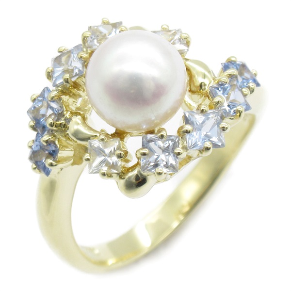 ジュネ(Jeunet)ジュネ パール サファイア リング リング・指輪  