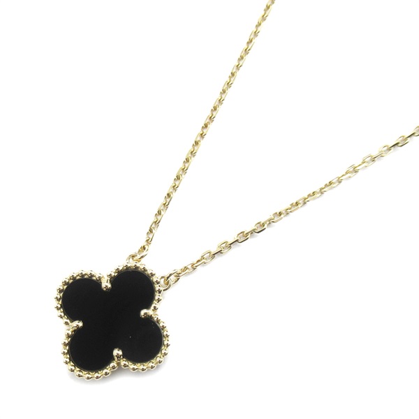 ヴァンクリーフ＆アーペル ヴィンテージ アルハンブラ ネックレス　オニキス ヴァンクリーフ＆アーペル(Van Cleef & Arpels)ヴァンクリーフ