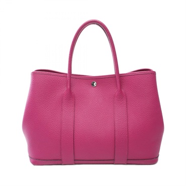 エルメス(HERMES)エルメス ガーデンパーティPM ローズパープル
